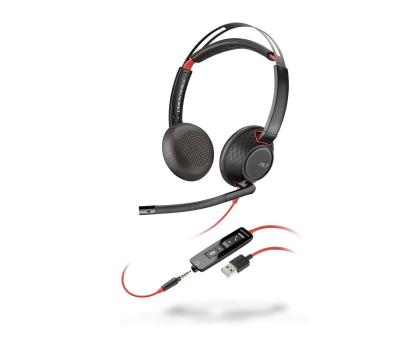 Słuchawki biurowe, callcenter Poly Blackwire C5220 Stereo USB-A UC